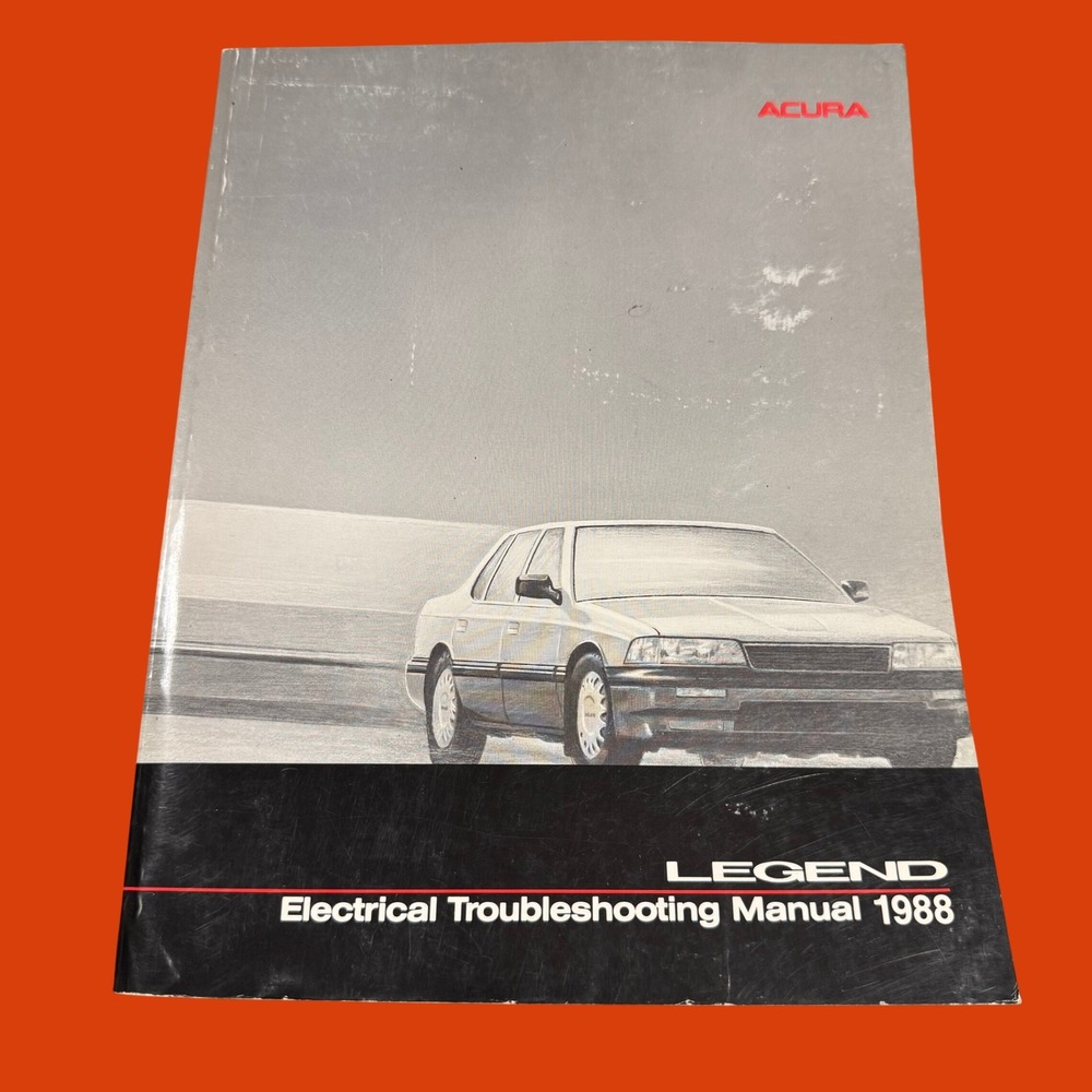 1988 Acura Legend Electrical Troubleshooting Manual OEM Factory Service Manual